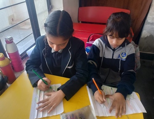 Fun with paper and colours